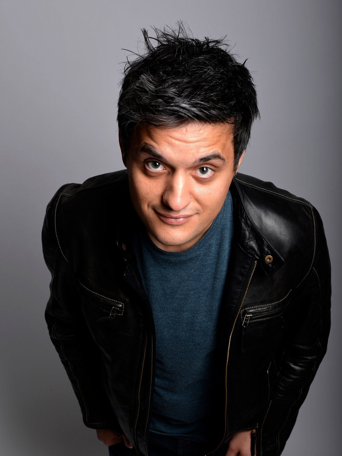George Zacharopoulos performing stand-up